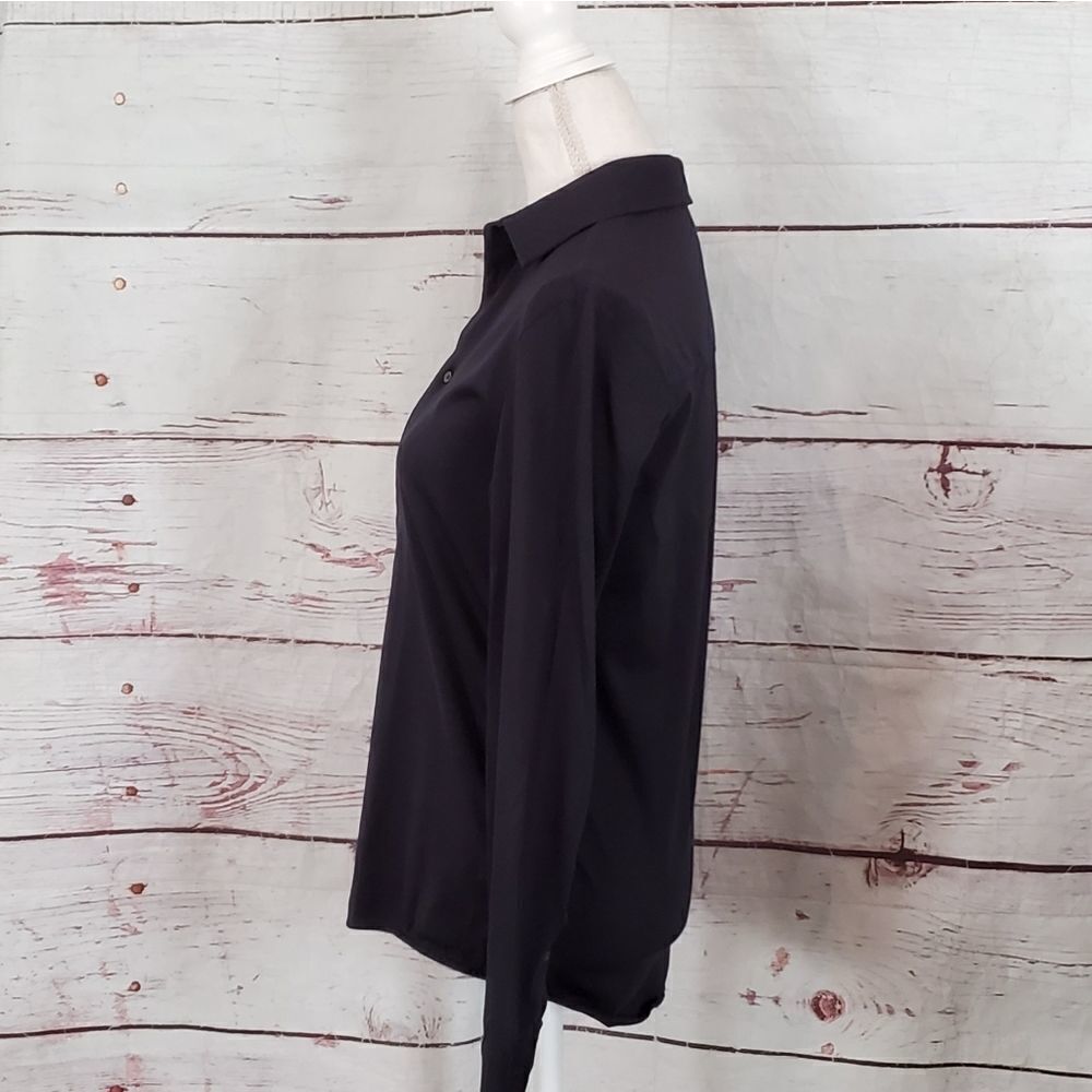 COS Longsleeve Button Front Cotton Shirt - Picture 4 of 6